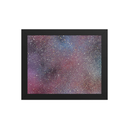 Starlit Quiet – Dreamfield Sleep Art Print A soft cosmic sky to fall asleep under. - Seraphic Mindscape
